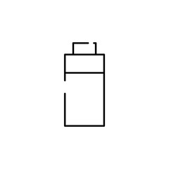 full battery icon. Element of construction for mobile concept and web apps illustration. Thin line icon for website design and development, app development