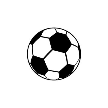 Soccer ball icon. Element of balls icon for mobile concept and web apps. Detailed Soccer ball icon can be used for web and mobile
