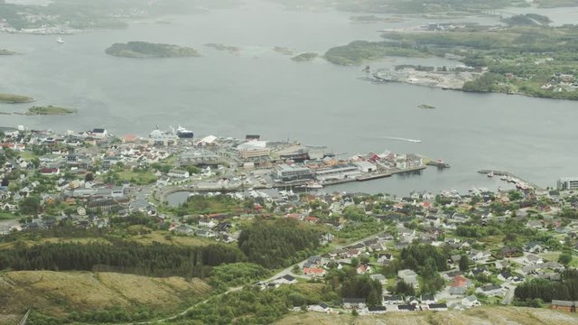 Norwegian City Rorvik