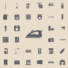 iron icon. Electro icons universal set for web and mobile
