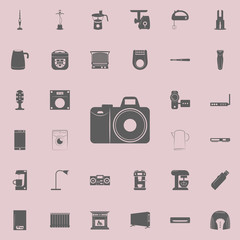 camera icon. Electro icons universal set for web and mobile