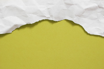 Colorful torn paper background with space for your message