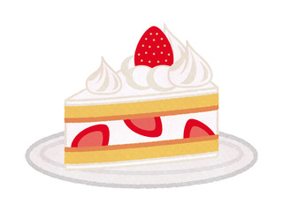 苺のケーキ