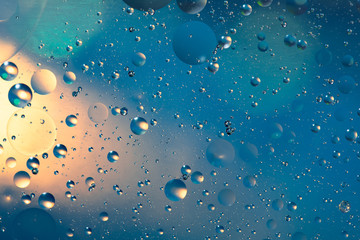 Abstract Water Droplet Wallpaper