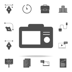 camera screen icon. web icons universal set for web and mobile