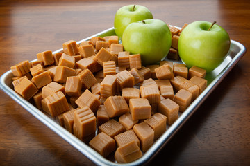 caramel apples