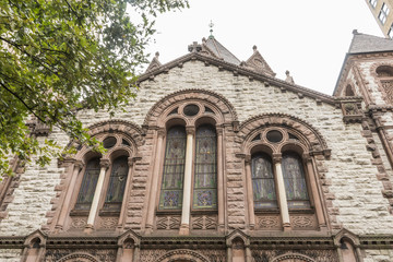 Fototapeta na wymiar Different churches in Philadelphia
