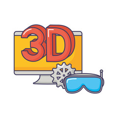 3d computer vr goggles technology innovation