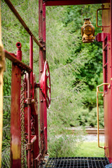 trains, old train, abandoned train, morristown erie, railway, red train, tracks, old world