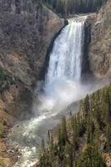 Lower Water Falls, Yellowstone National park