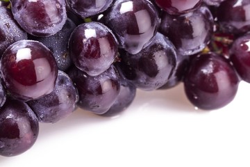 Red Grape Cluster Close-up