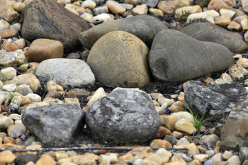 Stones on the beach