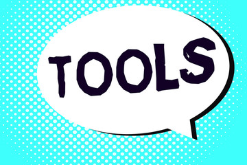Word writing text Tools. Business concept for device implement like held and used carry out particular function.