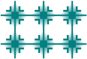 Obraz premium abstract Dark green checkered striped geometric rectangular endless seamless pattern texture vector illustration useful for wallpaper textile tablecloth and fabric