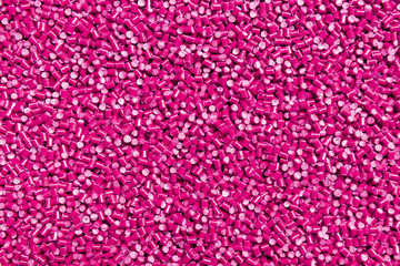 pink plastic resin ( Masterbatch ) for background