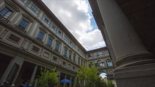 Passage del Uffizi, Tuscany, Italy.