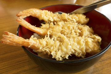 Shrimp Tempura Rice