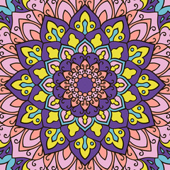 Mandala. Ethnic decorative element.