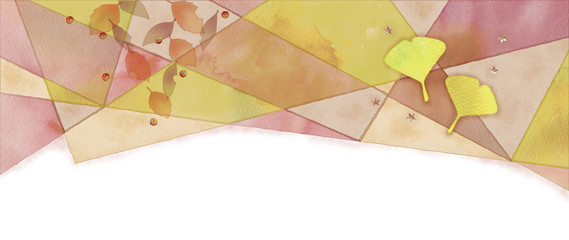 秋の背景イラスト