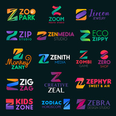 Company business identity Z letters