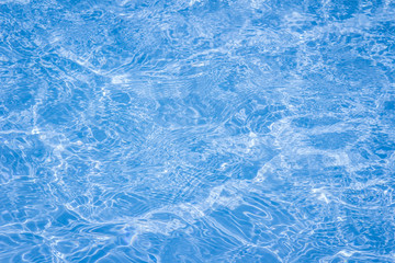 Fototapeta na wymiar Detail of Wave water in the swimming pool background