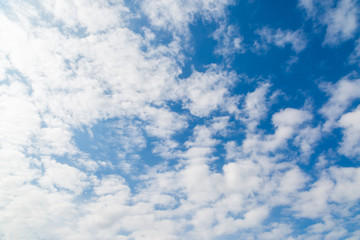 Light blue sky clouds