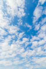 Light blue sky clouds