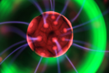 plasma light decoration