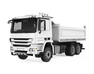 Tipper Dump Truck Isolated © nerthuz