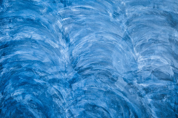 Blue color texture cement wall