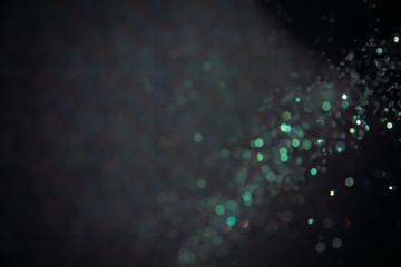 Luxury background blur bokeh black background