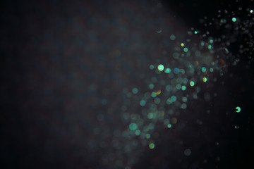 Luxury background blur bokeh black background