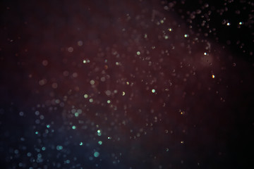 Colorful defocus bokeh water use for background