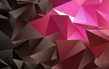 Obraz premium Triangular 3d, modern background