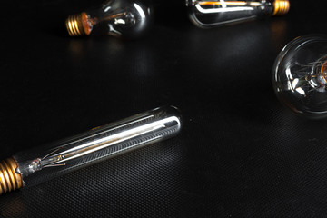 edison bulb close up.