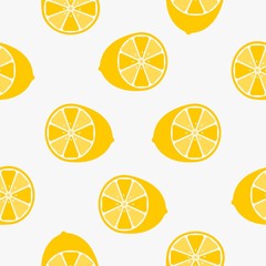 Lemon pattern wallpaper vector icon design