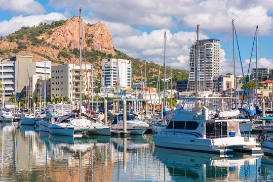 Many small yachts