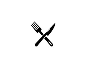 Fork and Spoon logo Template