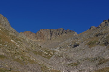 Canigou face est montagne catalane des pyrénées orientales