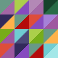 Bright abstract geometric vector pattern