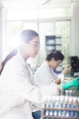 Fototapeta premium people working at laboratory