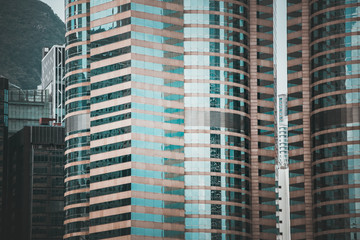 Obraz premium Modern architecture window closeup