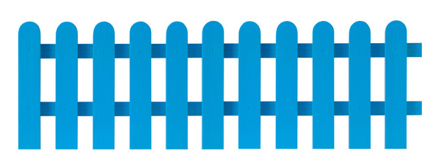 wooden fence isolated an white background