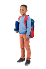 Young boy student