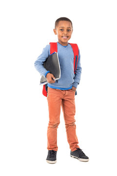 Young boy student