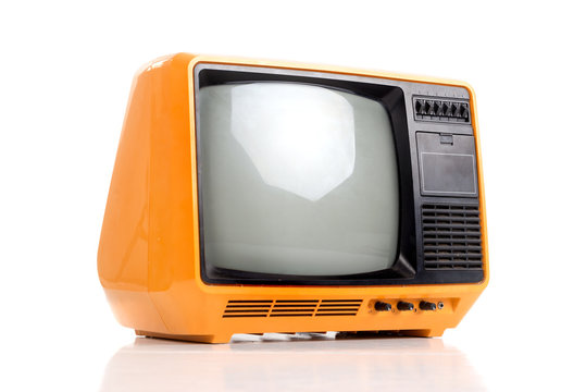 old retro TV