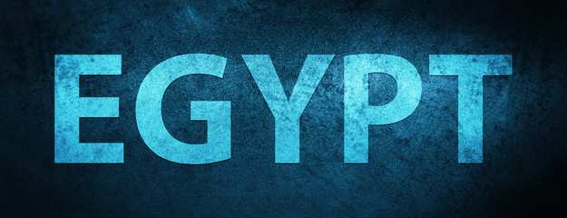 Egypt special blue banner background