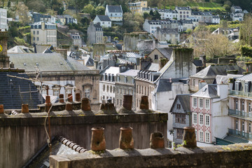 Obraz premium beautiful streets in the Morlaix