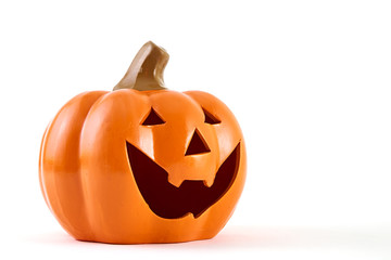 Halloween pumpkin happy face