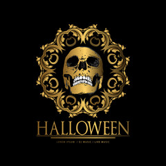 Fototapeta premium halloween luxury party